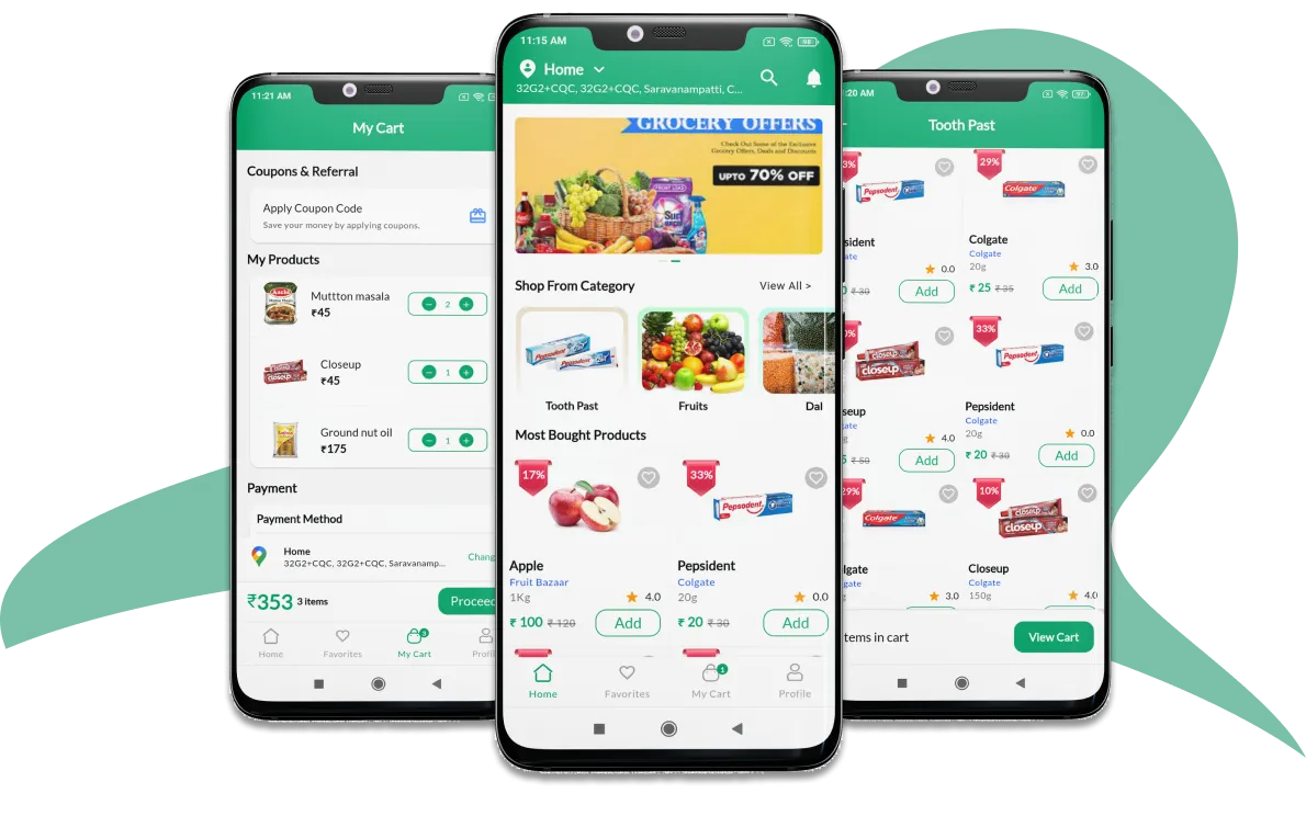 grocery delivery app development company