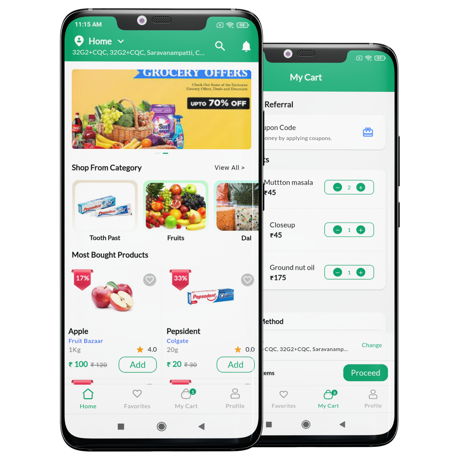 On Demand Grocery Delivery App Development Company | Adhoc Softwares