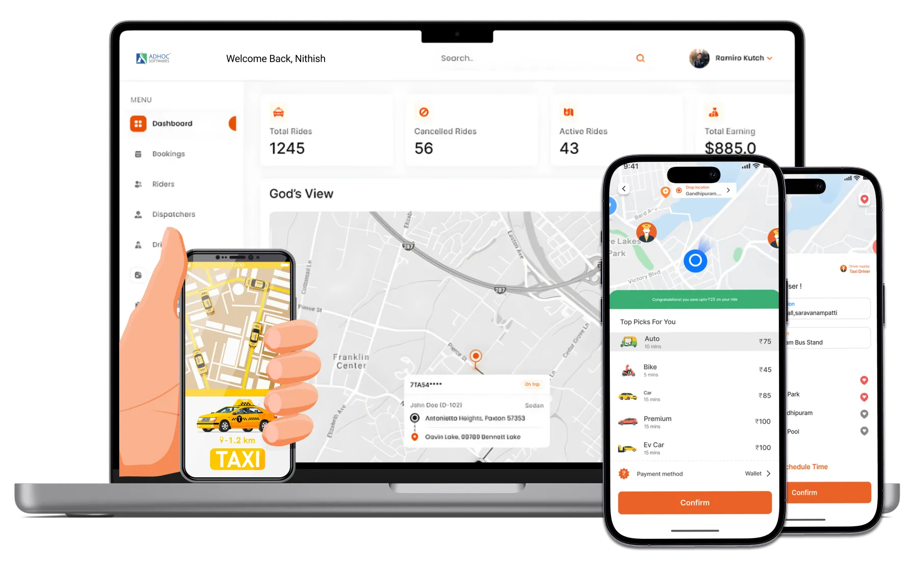 Taxi Booking App Development Company