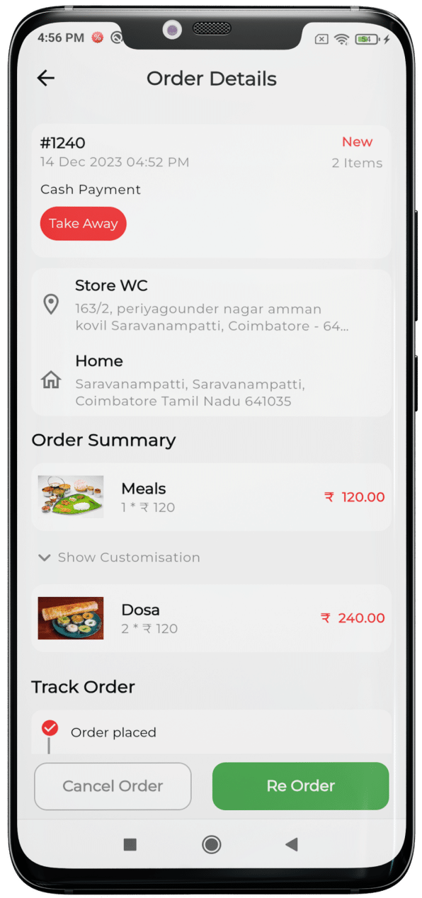 Multi Restaurant Food Delivery App Adhoc Softwares