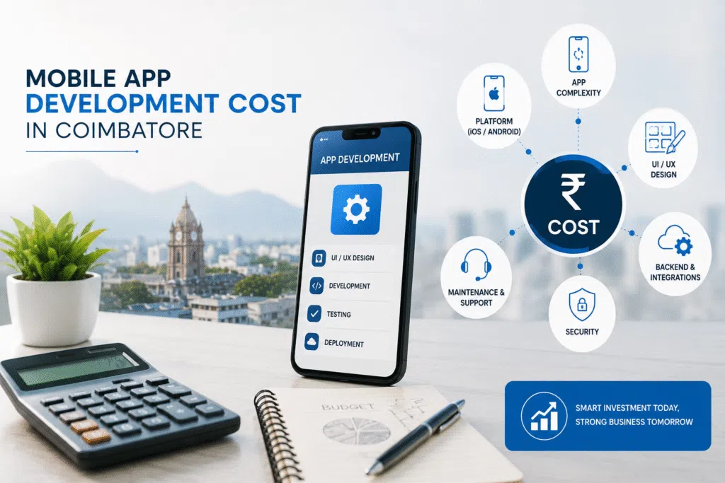 mobile app development cost in coimbatore